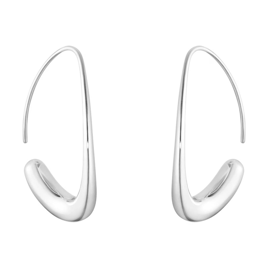 Sterling Silver Offspring Open Earhoops